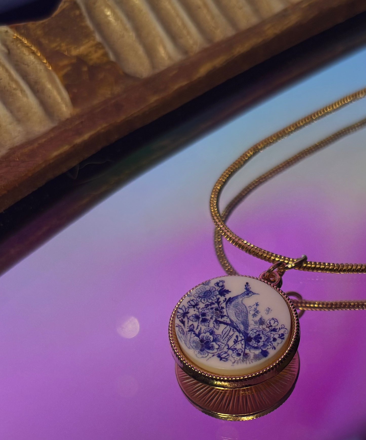 Backyard Blues Necklace