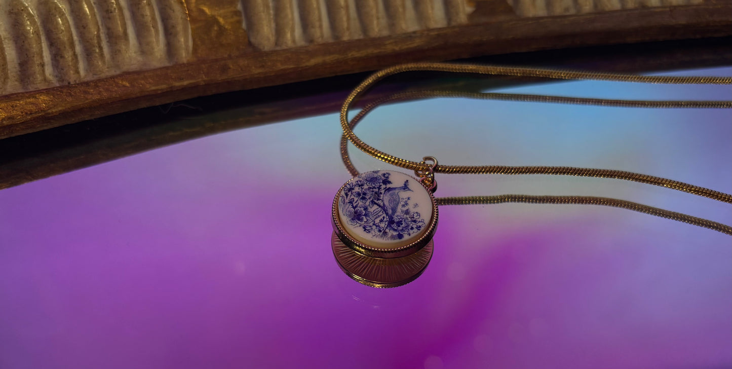 Backyard Blues Necklace